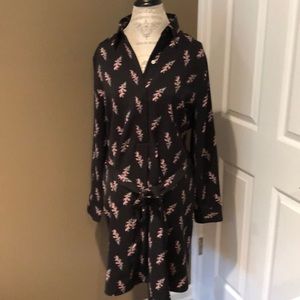 NWOT! Awesome shirt dress with belt!